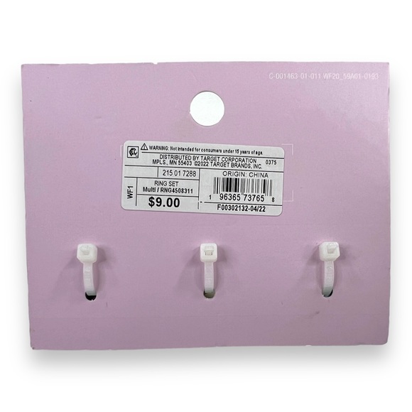 Wild Fable Women's 3-Piece Fashion Statement Rings Set Assorted Sizes 6, 7, 8 - Picture 12 of 12